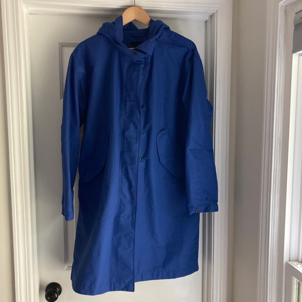 Everlane Women's Rain Jacket, Midi Length, Size L